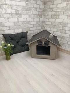 Animals joy Будинок для собак та котиків Animals_joy Будка M 57*53 см(067)