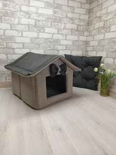 Animals joy Будинок для собак та котиків Animals_joy Будка M 57*53 см(067)