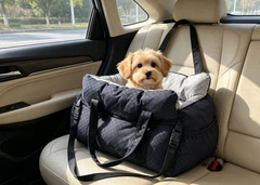 NewPet Сумка-переноска для Собак 3в1 MellowMutt Автокрісло в Машину 45х40х32 см для Мілких Порід до 10 кг з Ременем Безпеки та Кріпленням за Карабін в Авто