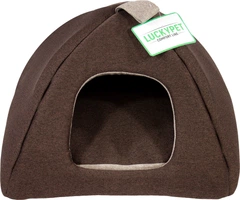 Будиночок для собак і кішок Lucky Pet Юрта Мія №2 46 x 46 x 35 см Коричневий (4820224212791)