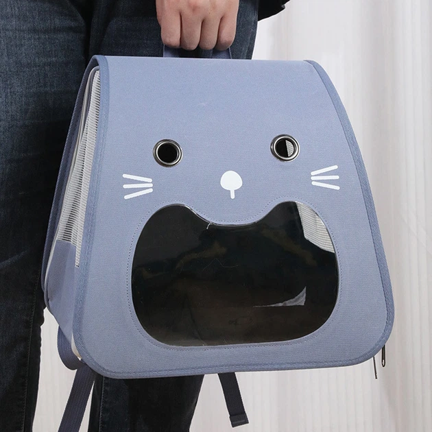 Рюкзак-перенесення для котів та собак Taotaopets 247723 32х35 см Blue 12986-84065