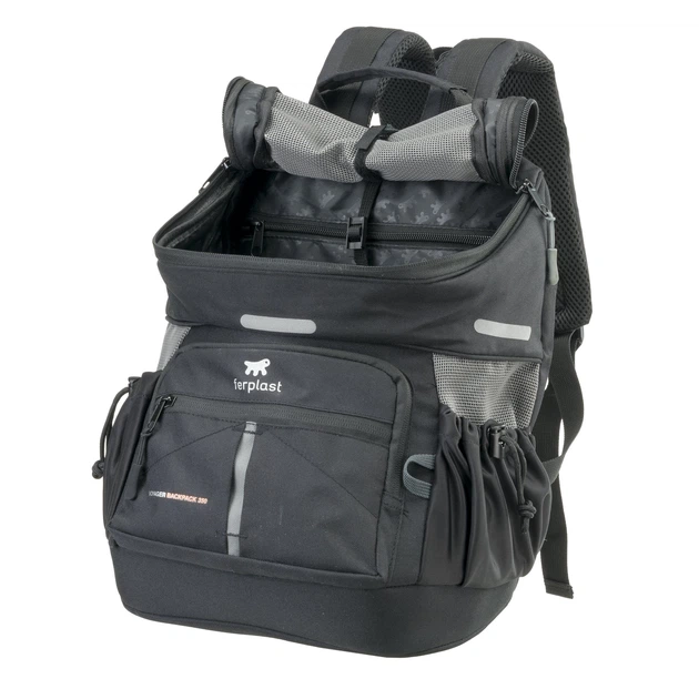 Рюкзак-переноска для собак і кішок Ferplast Voyager Backpack 400 Black