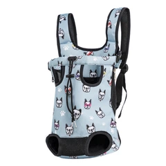 Рюкзак-кенгуру для тварин Lesko A01002-AB Dog Blue L