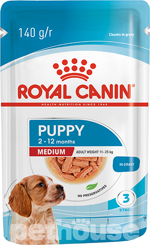 Royal Canin Вологий корм (шматочки в соусі) з м'ясо та м'ясні субпродукти для собак середніх порід