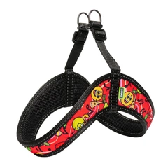 Hi Dog Шлея HIDOG COMFORT Crazy red fruits XXS 28-34см (135/1056)