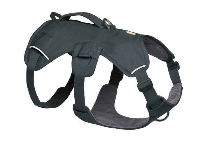 Підтримуюча шлейка для службових собак Ruffwear Web Master XXS 33-43 см Сірий