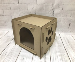 Будиночок для кота 41.5х35.5х32.5 см CAPSBOARD HOUSE (340001)