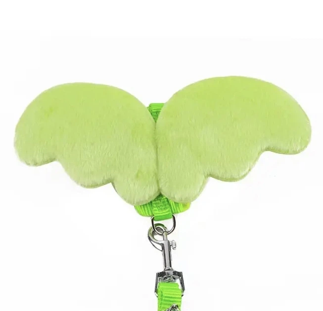 Xtep Повідець з крилами ангела для собак Light Green S