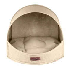 Hi Dog Будиночок ЛЮЛЬКА HiDOG для собаки або кота 35х30х28см XS бежевий (2641)