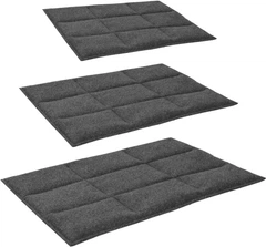 Килимок прямокутний Barksi S 34 x 45 x 1.5 см Сірий (3812)