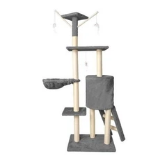 MT Malatec Котячий ігровий комплекс Malatec сірий 139 см 7927