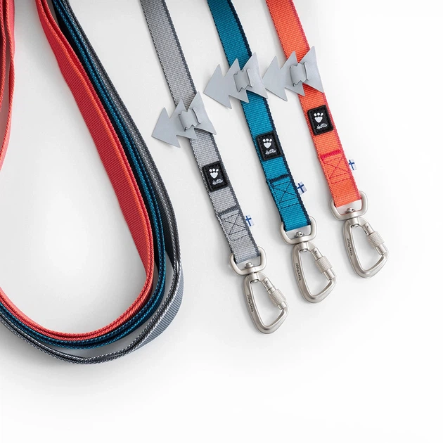 Повідець для собак Hurtta Multilong Leash II Червоний 100-300 см х 20 мм