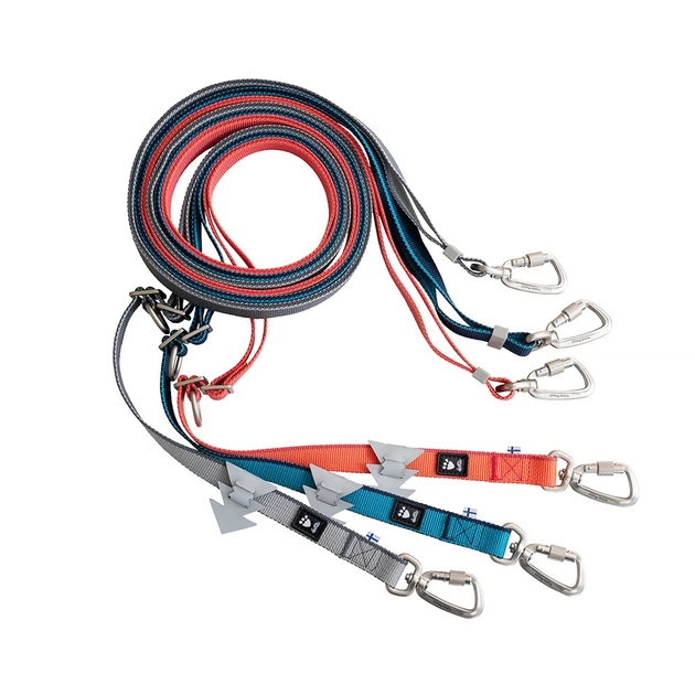 Повідець для собак Hurtta Multilong Leash II Червоний 100-300 см х 20 мм