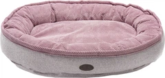 Овальний лежак для собак Harley and Cho Donut Soft Touch Pink M 80 x 60 см (3104017)