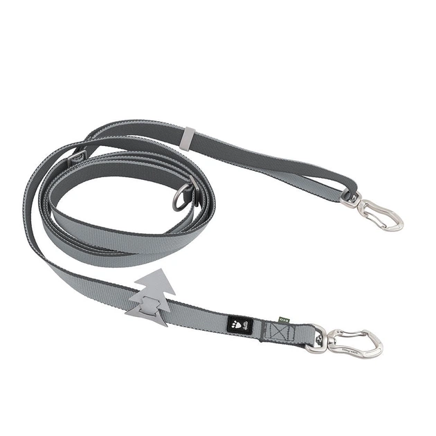 Повідець для собак Hurtta Multilong Leash II Чорний 100-300 см х 20 мм
