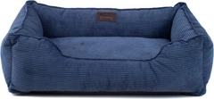 Лежак для собак Harley and Cho Dreamer 60х45 см з бортами Denim Velvet (3102674)