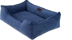 Лежак для собак Harley and Cho Dreamer 60х45 см з бортами Denim Velvet (3102674)