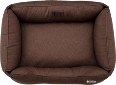 Лежак для собак Harley and Cho Dreamer 90х60 см з бортами Brown (3000203)