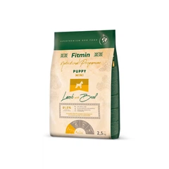 Корм для цуценят Fitmin dog mini puppy lamb & beef 2,5 кг