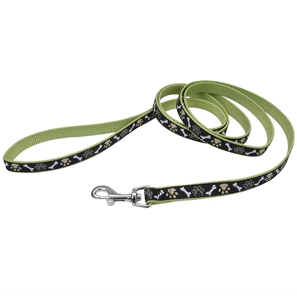 Повідець для собак Coastal Pet Attire Ribbon, Коричневі лапки, 1.6см*1.8м