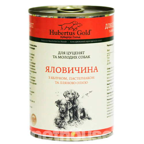 Hubertus Gold Корм з м'ясо та м'ясні субпродукти яловичина для собак