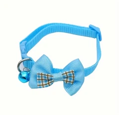Xtep "Нашийник з метеликом та дзвіночком" для собак та котів "Paradise" Light Blue 19-32 cm