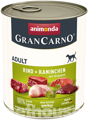 Animonda Корм з яловичина кролик для дорослих собак