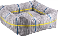Лежак квадратний бязевий Barksi Comfort S 40x40 см Сірий (1412111)