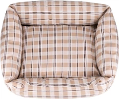 Лежак прямокутний бязевий Barksi Comfort М 40x60 см Бежевий (1022114)
