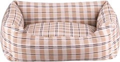Лежак прямокутний бязевий Barksi Comfort М 40x60 см Бежевий (1022114)