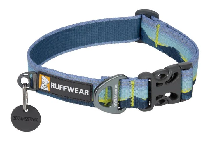 Світловідбивний нашийник для собаки Ruffwear Crag™ 51-66 см Бірюзово-блакитний