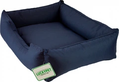 Лежак для собак і кішок Lucky pet Маркіз №1 40x50x16 см Синій (4820224212302)