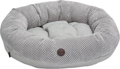 Лежак для собак Harley and Cho Bagel S 60x50 см Silver (3700001)