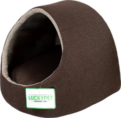 Будиночок для собак і кішок Lucky Pet Руді №1 36 x 37 x 32 см Коричневий (4820224212890)