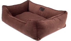 Лежак для собак Harley and Cho Dreamer 110х70 см з бортами Brown Velvet (3100092)