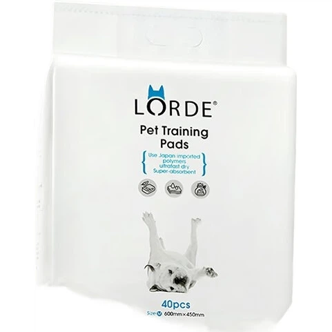 Без бренду Пелюшки Lorde для собак вбираючі тренувальні 45×60 см, 40 шт