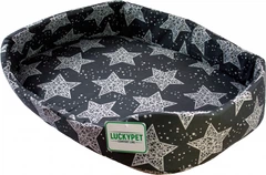 Лежак для собак і кішок Lucky pet №3 Макс 42x56x13 см Сірий (4820224210810)
