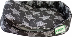 Лежак для собак і кішок Lucky pet №3 Макс 42x56x13 см Сірий (4820224210810)