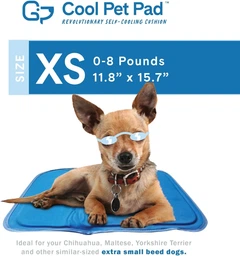 Нетоксичний охолоджуючий килимок The Green Pet Shop Cool Pet Pad 30 см х 40 см для собак вагою до 4 кг