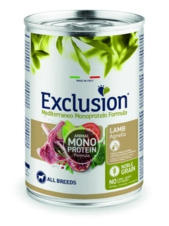 Exclusion Корм з ягнятиною для дорослих собак