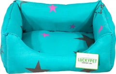 Будиночок для собак і кішок Lucky Pet Рей №1 30 x 40 x 21 см Бірюзовий (4820224212425)