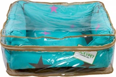 Будиночок для собак і кішок Lucky Pet Рей №1 30 x 40 x 21 см Бірюзовий (4820224212425)