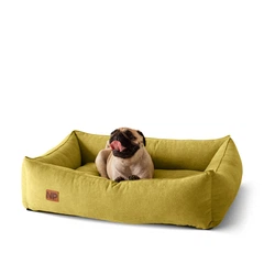Лежак для собак Noble Pet Albert Mustard 70 х 50 x 22 см (AL2133)