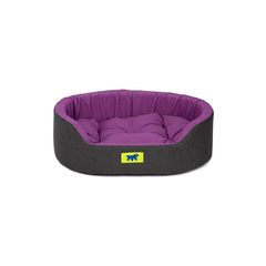 Лежак для собак та кішок Ferplast Dandy C Colour 45 45x35x13 см Фіолетовий з чорним (82941099W8)