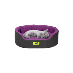 Лежак для собак та кішок Ferplast Dandy C Colour 45 45x35x13 см Фіолетовий з чорним (82941099W8)
