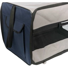 Сумка-перенесення Trixie "Twister Soft Kennel" SM 50см × 52см × 76см синій з блакитним (TX-39693)