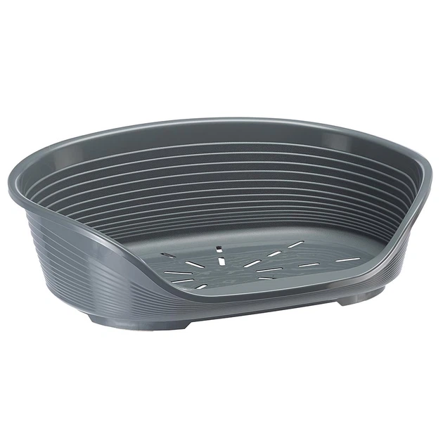 Пластиковий лежак для собак та кішок Ferplast Siesta Deluxe 2 Grey