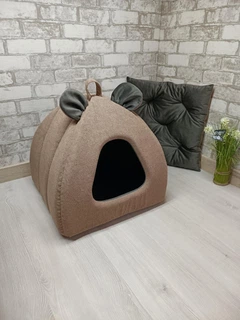Animals joy Будинок для котів та собак Animals_joy Юрта XL 60*60 см(233)