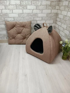 Animals joy Будинок для котів та собак Animals_joy Юрта XL 60*60 см(233)