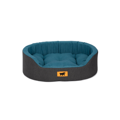 Лежак для собак та кішок Ferplast Dandy C Colour 45 45x35x13 см Бірюзовий з чорним (82941099W6)